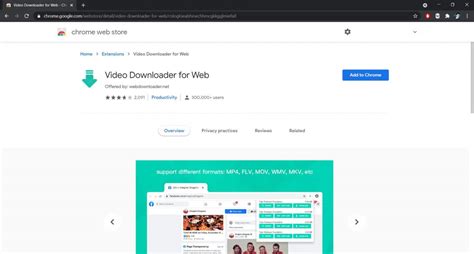 Image result for Video Downloader Extension