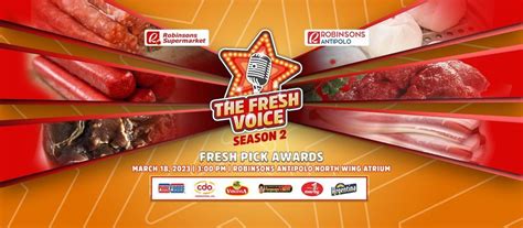 The Fresh Voice Season 2, Robinsons Antipolo, 18 March 2023 | AllEvents