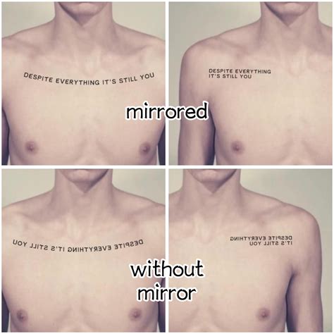 Chest Tattoos For Men Words