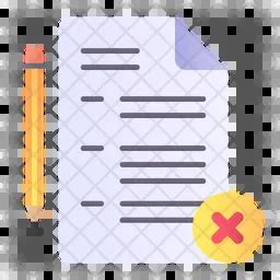 Image result for Fail Exam Icon