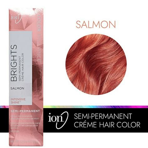 Ion Color Brilliance Hair Color Semi-Permanent Vivid Shade: Salmon NWT ...