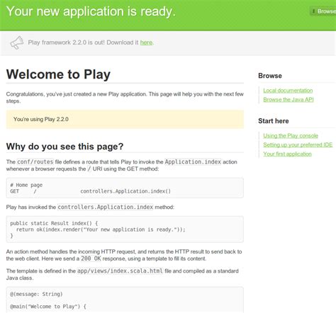 Image result for Play Framework Java Download