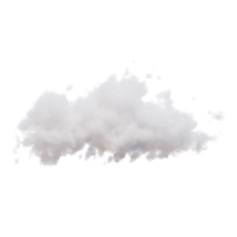 Realistic Fluffy Cloud 3d Render 16617855 PNG