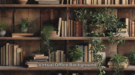 Zoom Background Bookshelf Bundle Zoom Backgrounds Bookcase Zoom Background Professional, Zoom ...