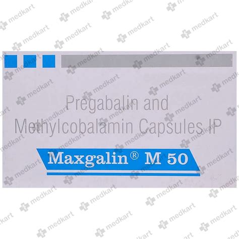 MAXGALIN M 50MG TABLET 10'S Price, Uses, Side Effects & Substitutes ...
