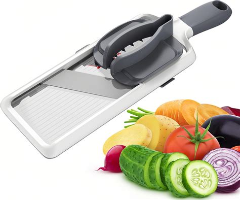 Amazon.com: ZKIRON Multi Handheld Mandoline Slicer - Adjustable ...