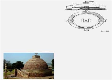 The Great Stupa at Sanchi is one of the oldest stone structures in ...