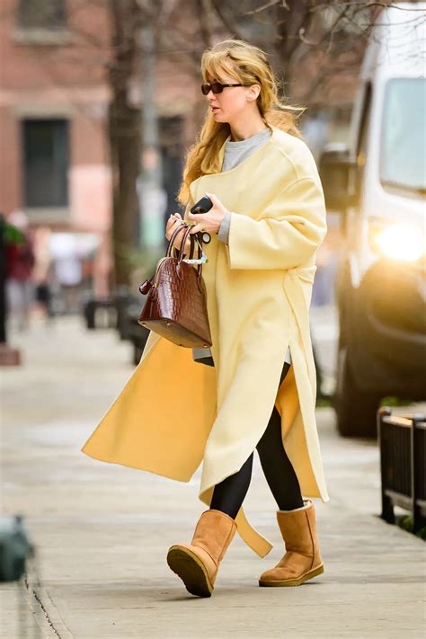 Jennifer Lawrence Proves a Tall Uggs Revival Is Coming in Spring 2026 ...