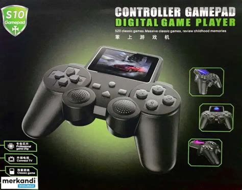 CONTROLLER GAMEPAD - DIGITAL GAMEPLAYER WITH 520 GAMES IN ONE , SKU ...
