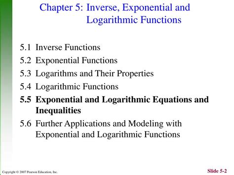 Image result for Inverse Exponential and Logarithmic Functions