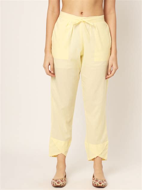 Cream Tulip Pants – Shuddhistore