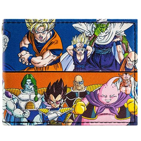 Buy Toei Dragonball Z Good & Evil Characters Blue ID & Card Bi-Fold ...