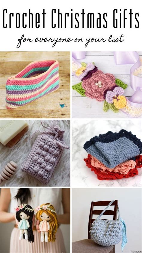 crochet ideas for christmas gifts