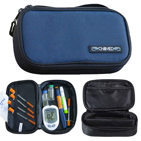 Chillmed To Go Medication Kit Compact Cooler Bag To Organize ...