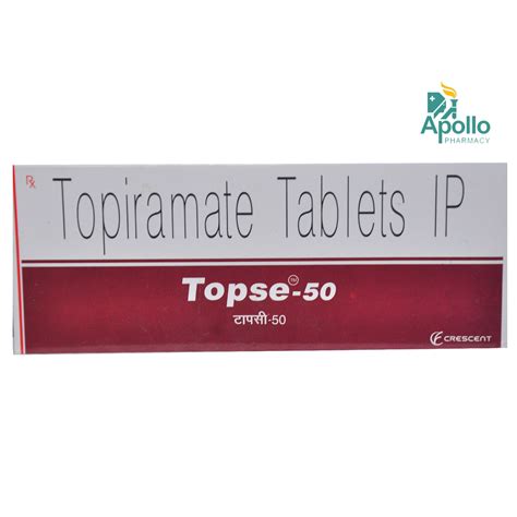 TOPSE 50MG TABLET Price, Uses, Side Effects, Composition - Apollo Pharmacy