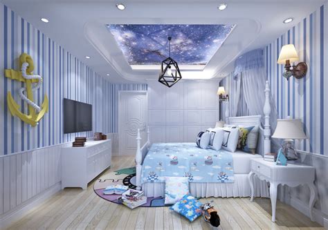 现代风格四室两厅120平米房子装修效果图-月坛-业之峰装饰北京分公司