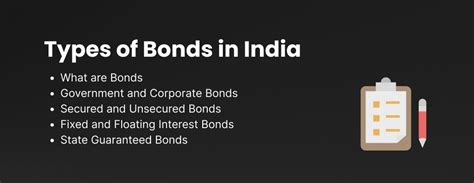 What are the Various Types of Bonds in India?