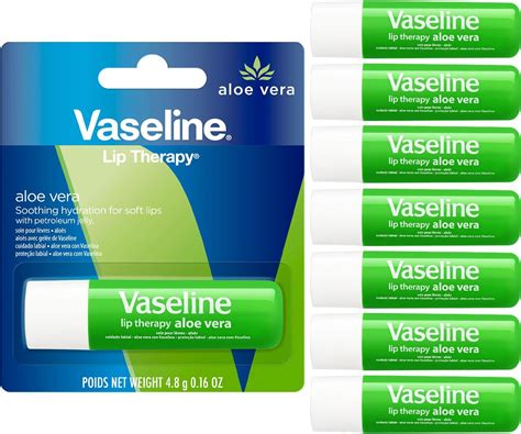 Amazon.com : Vaseline Lip Therapy Lip Balm, 3 Pack, Limited Edition ...
