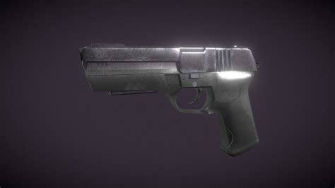 classic gun - Download Free 3D model by chiawansun [0b60fc9] - Sketchfab