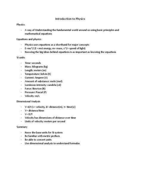 Image result for Physics Introduction