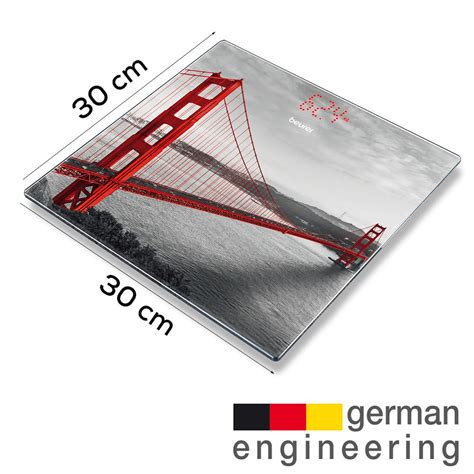 GS 215 San Glass Weighing Machine – Beurer India