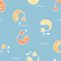 Image result for Fish Repeat Pattern