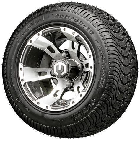 Golf Cart Wheels and Tires Combo - 10" MODZ® Ambush w/ Low Pro Tires ...