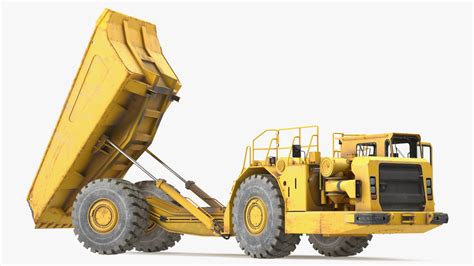 Underground Mining Truck Dirty Rigged 3D | 3D Molier International