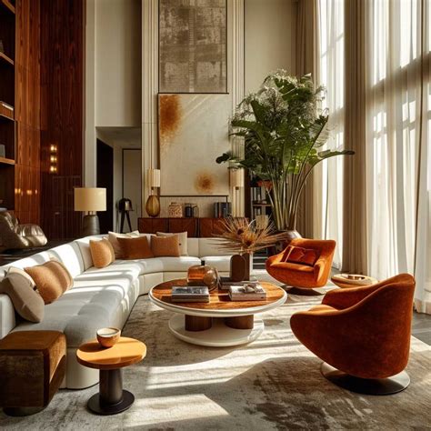 The Art of Mixing Styles in a Mid Century Modern Eclectic Living Room ...