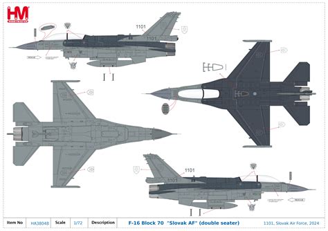 F-16 Block 70 "Slovak AF" 1101, Slovak Air Force, 2024
