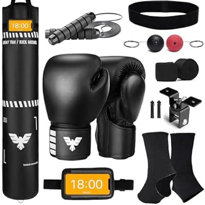 EliteSports 6 Ft Tall Muay Thai Punching Bag Set - Heavy Bag, India | Ubuy