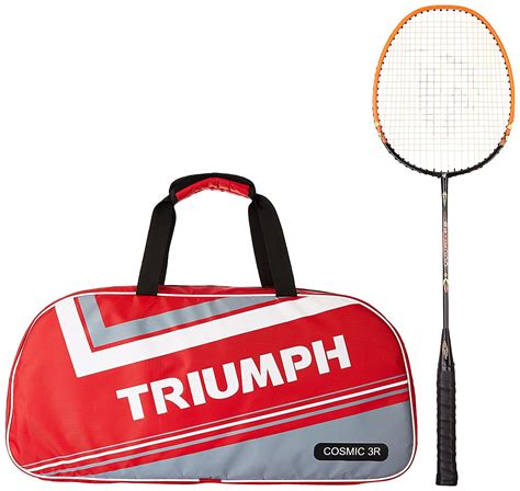 Buy Triumph Ray-4000 One Piece Light Weight Strung Badminton Racket ...