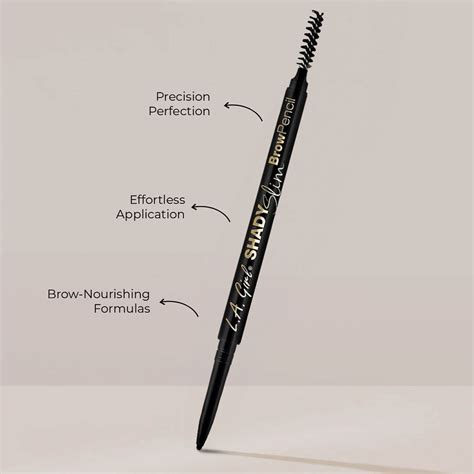 Buy L.A. Girl Shady Slim Brow Pencil Online - HOK Makeup