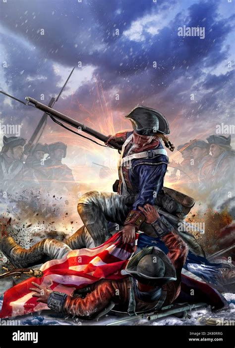 Who Held the USA Flag in the War 的图像结果