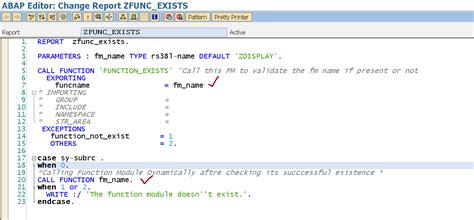 SAP Function Module Error Handling 的图像结果