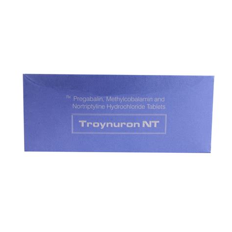 Troynuron NT Tablet 10's Price, Uses, Side Effects, Composition ...