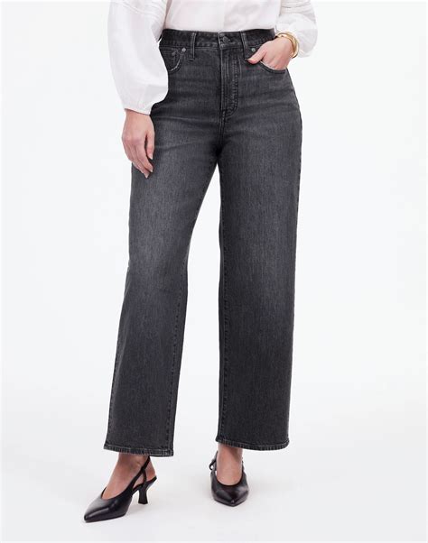 The Curvy Perfect Vintage Wide-Leg Crop Jean | Madewell