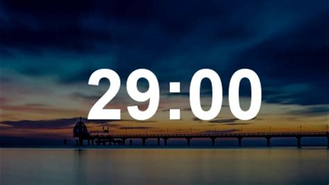29 Minute Timer Countdown for Studying ( No music ) - YouTube