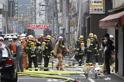 Explosion in Tokyo’s Bezirk Shimbashi