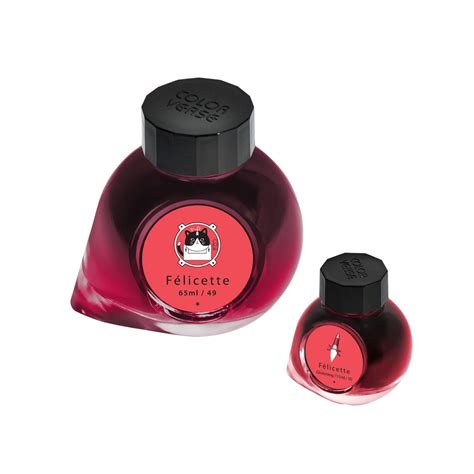 Colorverse Trailblazer in Space Felicette Red (65ml) + Glistening Red ...