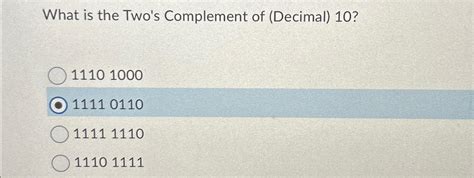 Image result for Two's Complement Computer Science