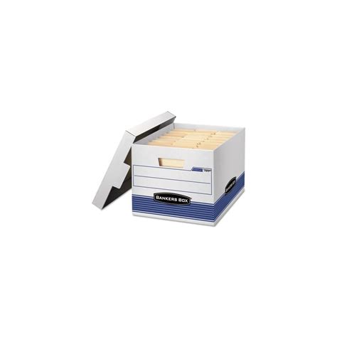 Buy STOR/File Med-Duty Letter/Legal Storage Boxes, Locking Lid, White ...