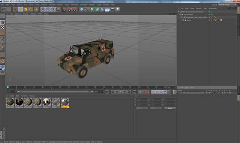3D model Bushmaster 4x4 Camo Medic | 3D Molier International