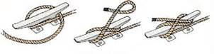 3 knots crew you should know: bowline, clove hitch, cleat hitch