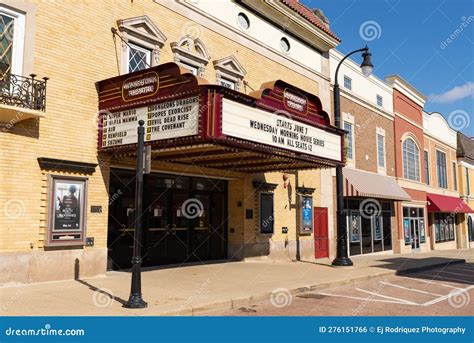 Movie Theater editorial photo. Image of movie, landmark - 276151766