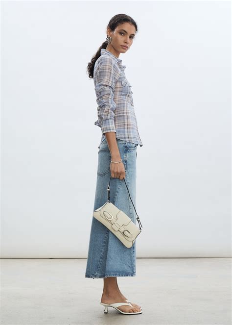 Check cotton shirt - Women | MANGO USA