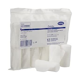 Hartmann 80300000 Conco Latex-Free Conforming Stretch Bandage, 3" Width ...