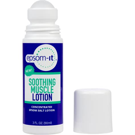 Epsom Salt Muscle Lotion (2pk) - Soothing Muscle Recovery – Epsom-It