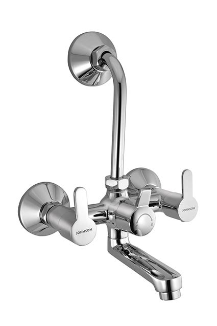 Buy Doris Wall Mixer 2 in 1 with Bend Pipe from Johnson Bathrooms