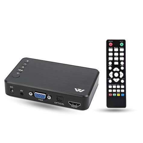 Octec 1080p HD Media Player | HDMI/VGA/USB | AutoPlay MP4/MP3 | SD Card ...